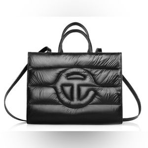 Telfar x Mooseknuckle puffer medium sized shopping bag